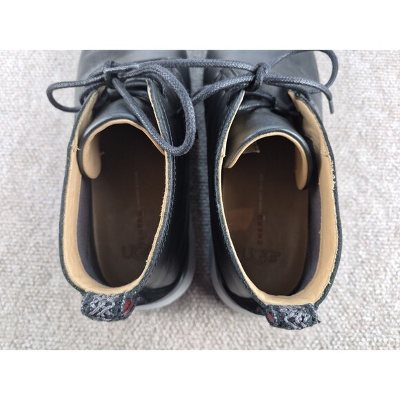 UGG Australia Energ Chukka Boots Men Sz US 11 Black Leather Lightweight 1017277 main image 11